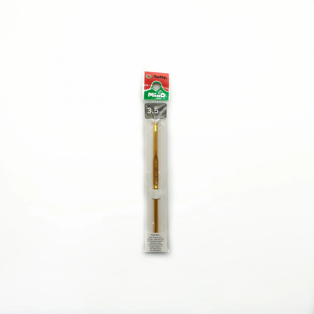 Крючок для вязания золотистый односторонний Mind Tulip