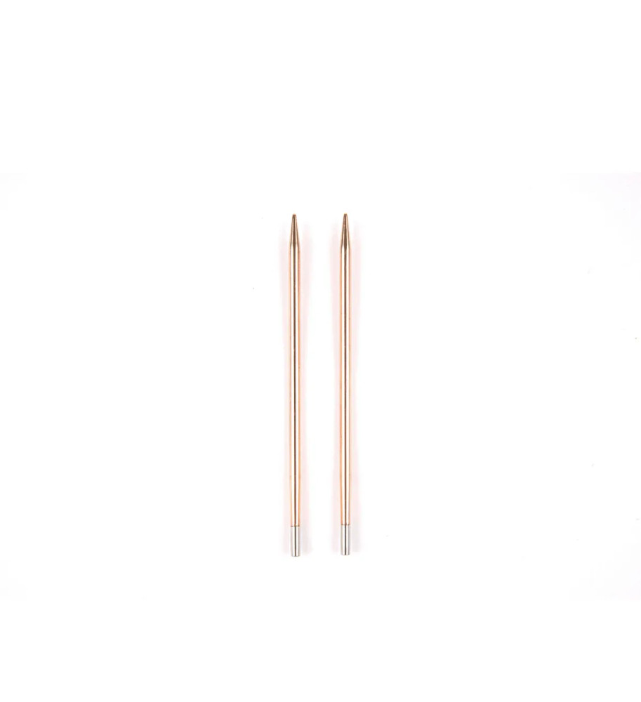 Спицы для вязания разъемные Lykke Cypra 11,5 см медь