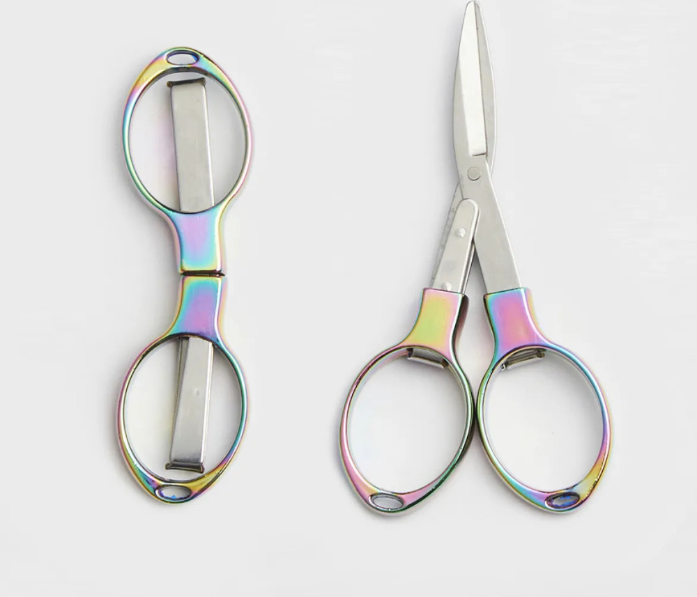 Ножницы складные в мешочке длина 10см, сталь Mindful