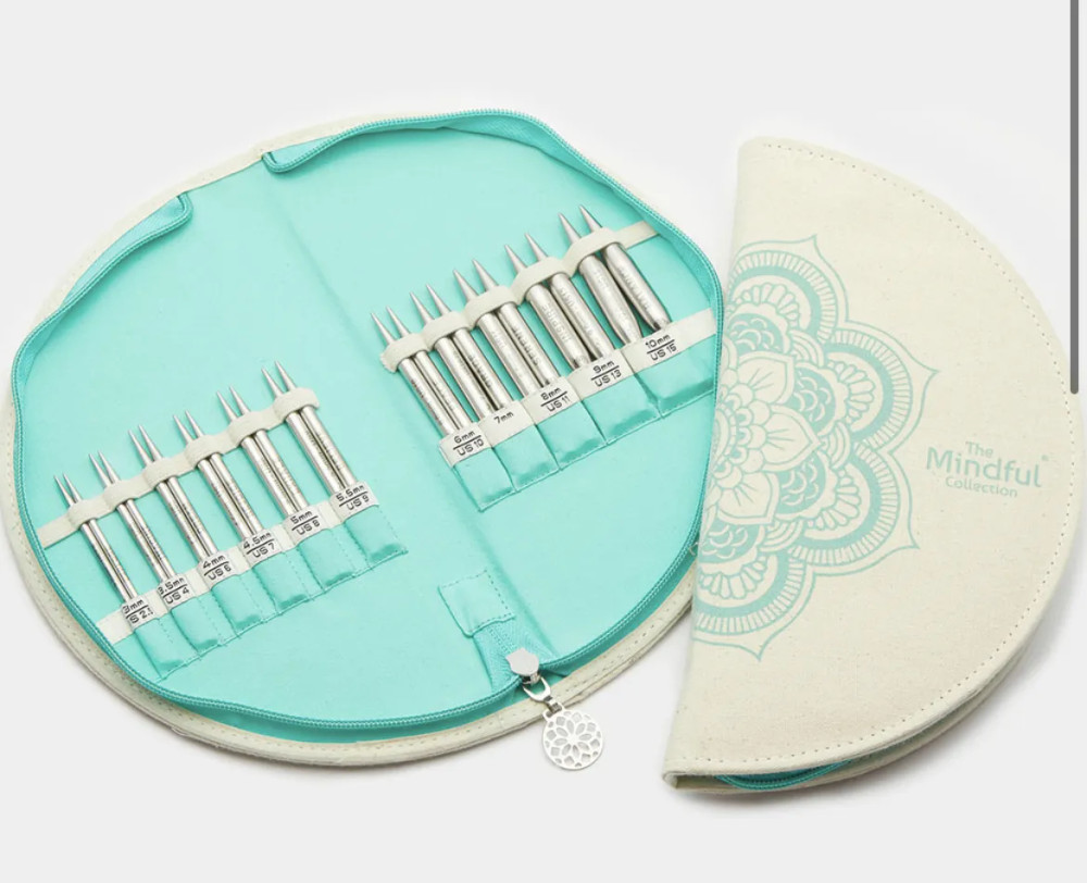 Набор съемных укороченных спиц "Warmth" Тепло Mindful 10см KnitPro