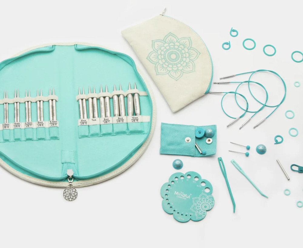 Набор съемных укороченных спиц "Warmth" Тепло Mindful 10см KnitPro