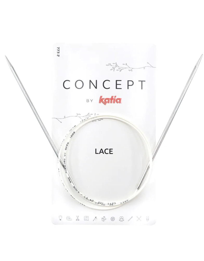 Спицы для вязания круговые Katia Lace 50см