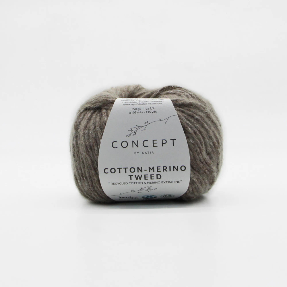 Katia Cotton-Merino Tweed