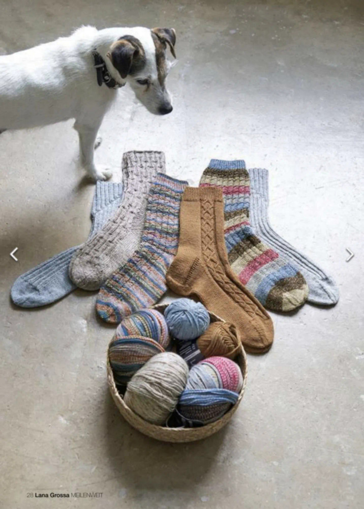 Журнал Meilenweit 7 Lana Grossa