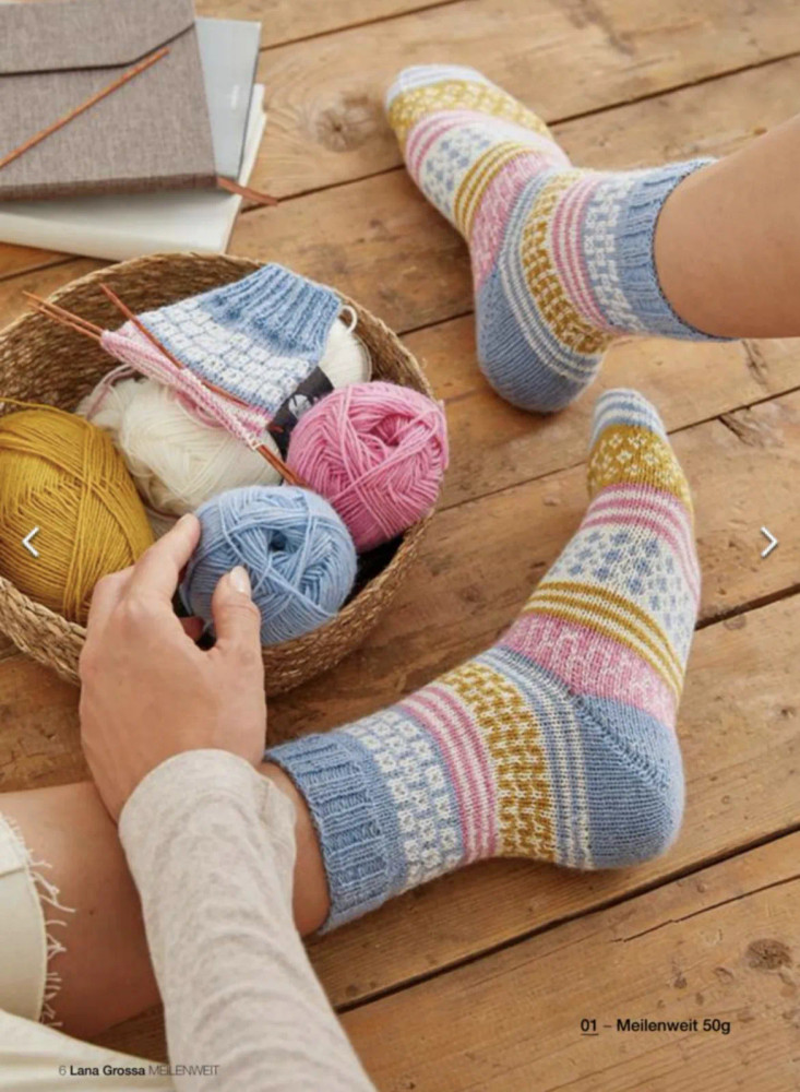 Журнал Meilenweit 7 Lana Grossa