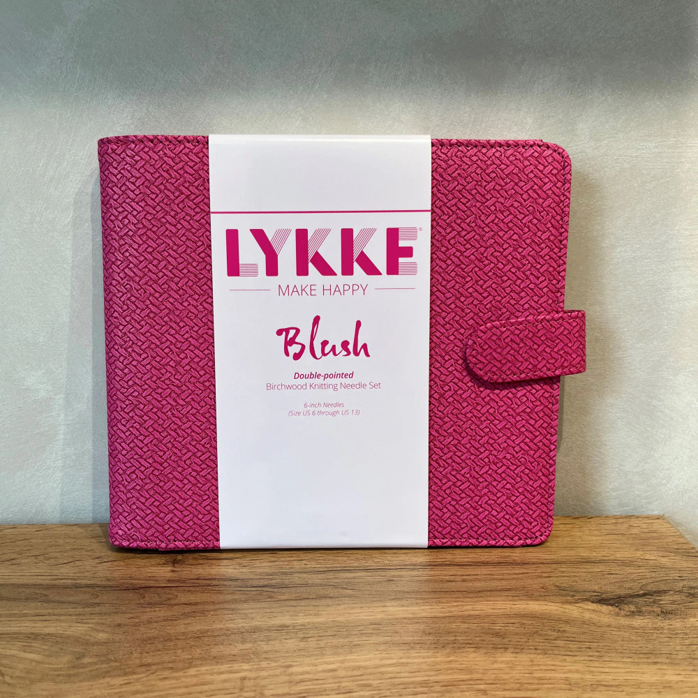 Набор чулочных спиц для вязания Lykke Driftwood 15 см дерево 4 мм-9 мм