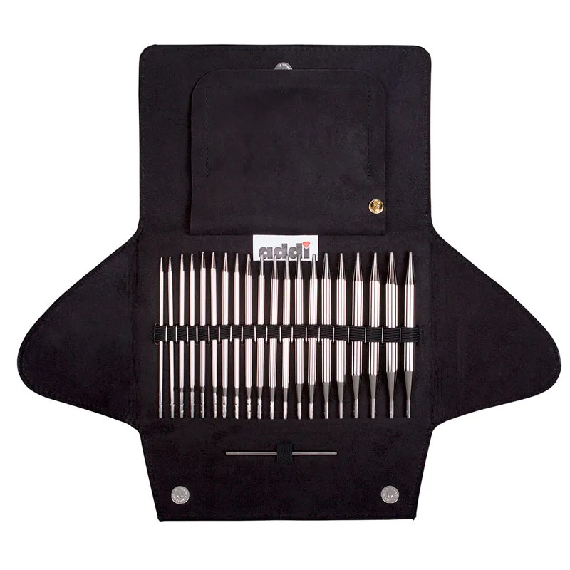 Набор разъемных спиц для вязания AddiClick Basic латунь