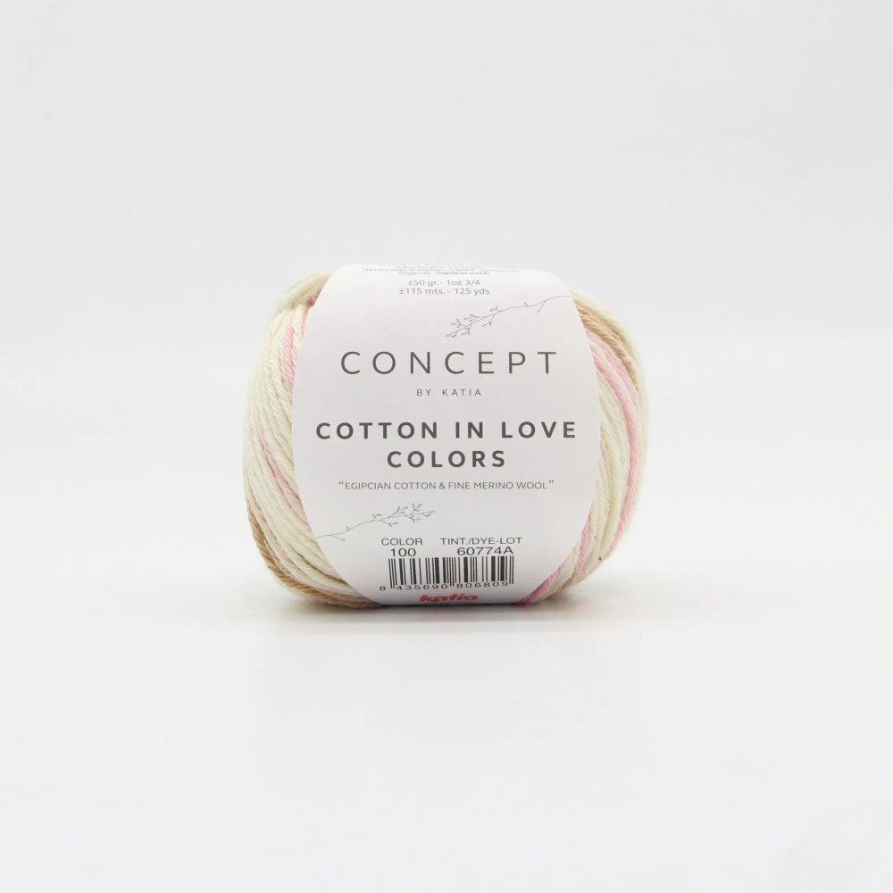 Katia Cotton in love colors