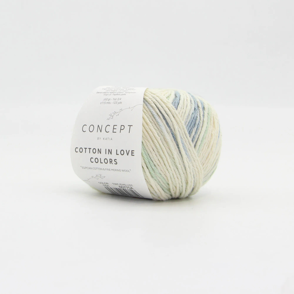 Katia Cotton in love colors