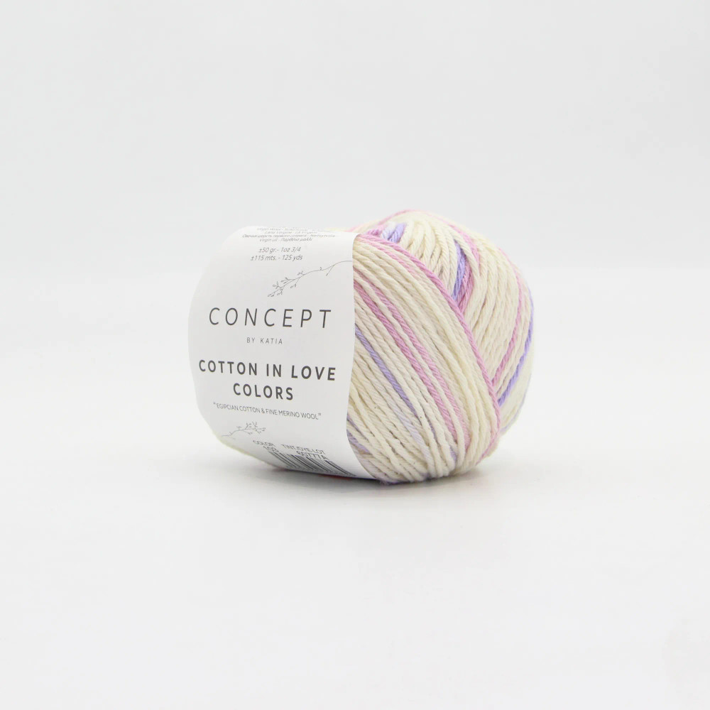 Katia Cotton in love colors