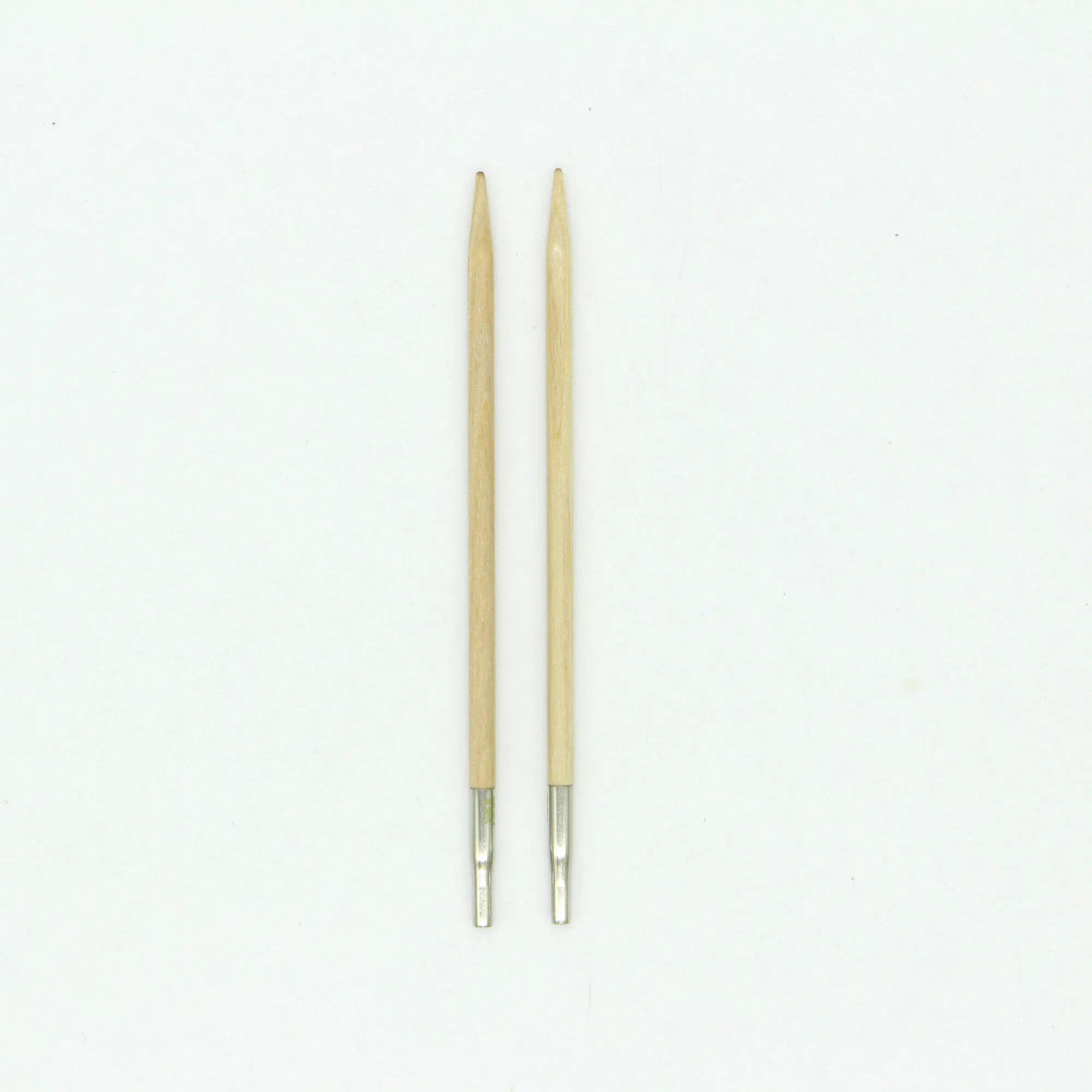 Спицы для вязания разъемные Lykke Naturale 11,5 см дерево