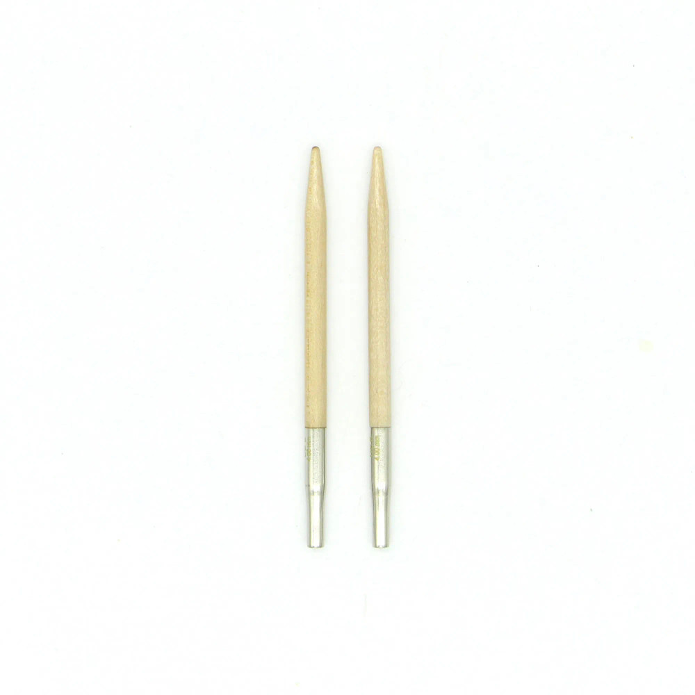 Спицы для вязания разъемные Lykke Naturale 7 см дерево