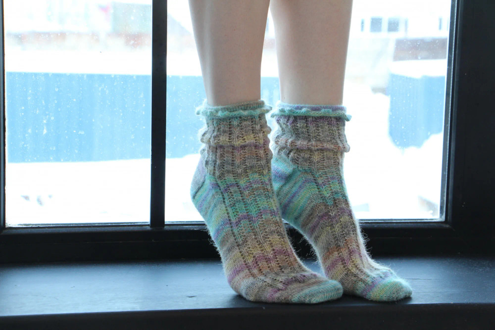 Описание носки #spring_socks