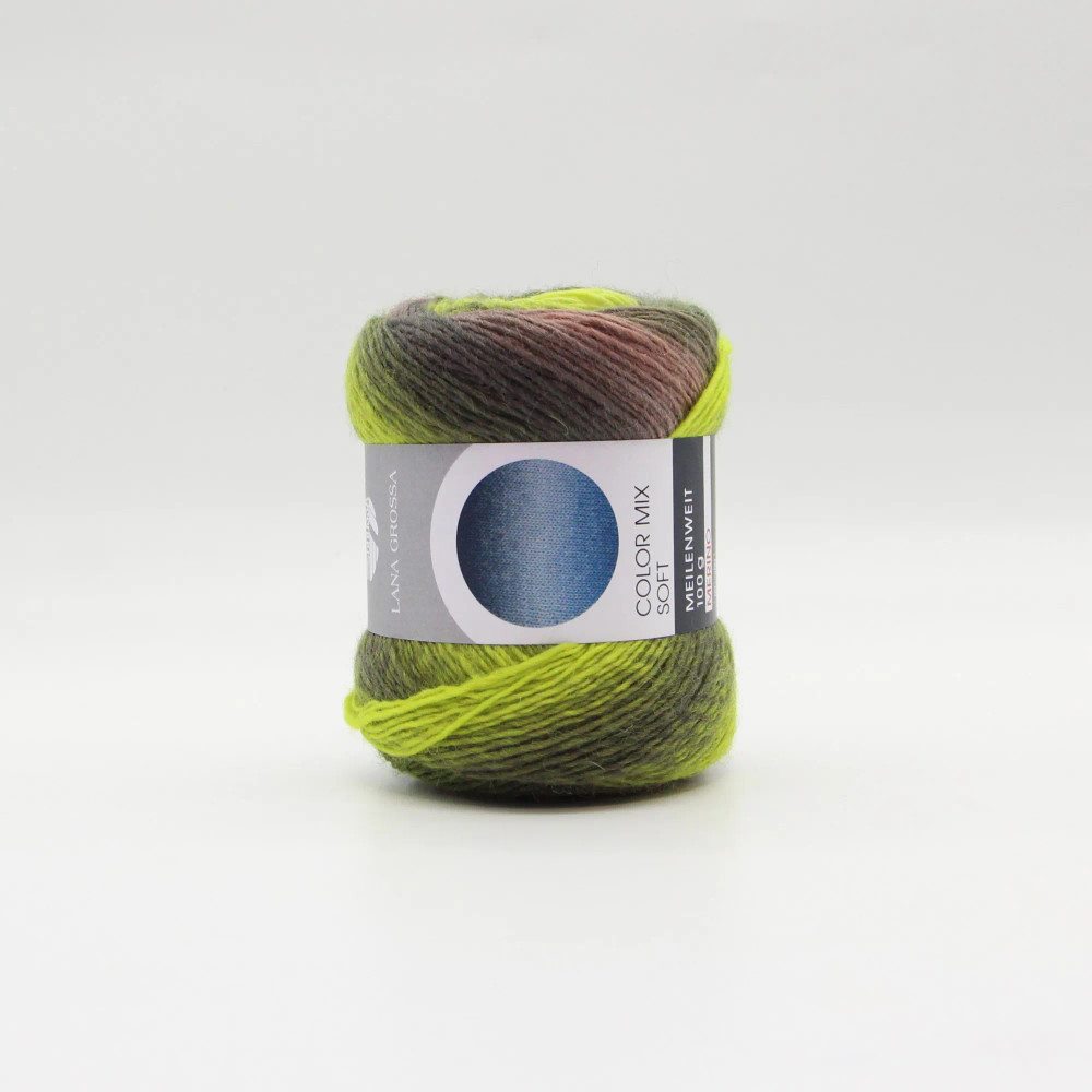 Lana Grossa Meilenweit 100 Color Mix Soft