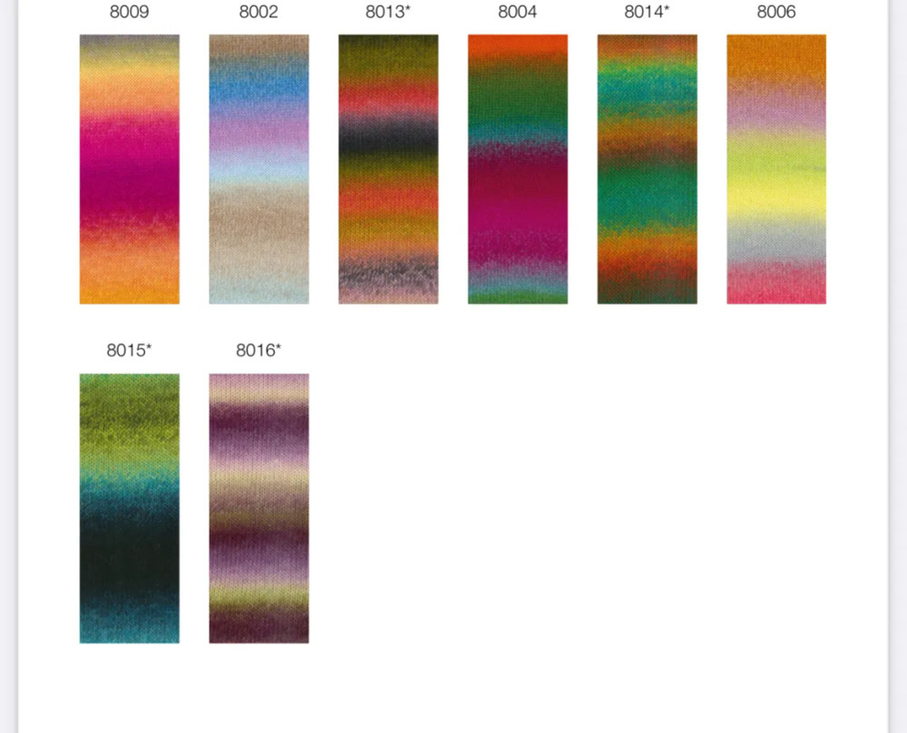 Lana Grossa Meilenweit 100 Color Mix Multi