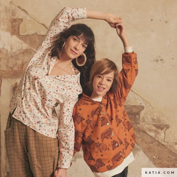 Журнал с моделями по шитью Fabrics Sewing Dance 1 Katia 