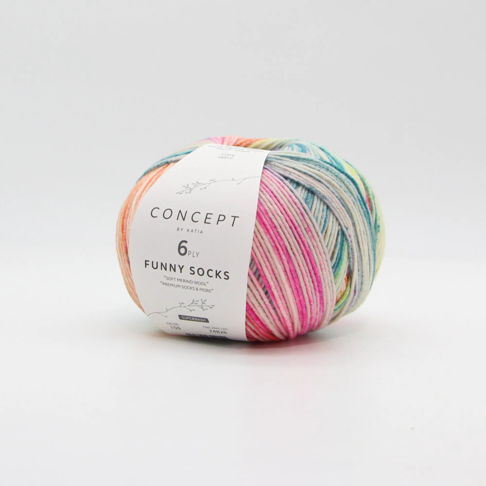 Katia Funny Sock 6-ply