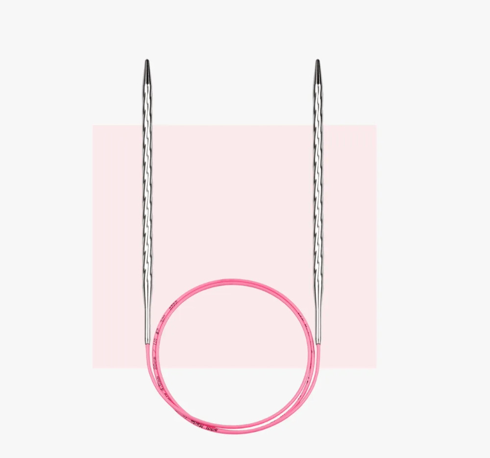 Спицы для вязания круговые Addi Unicorn металл 120 см