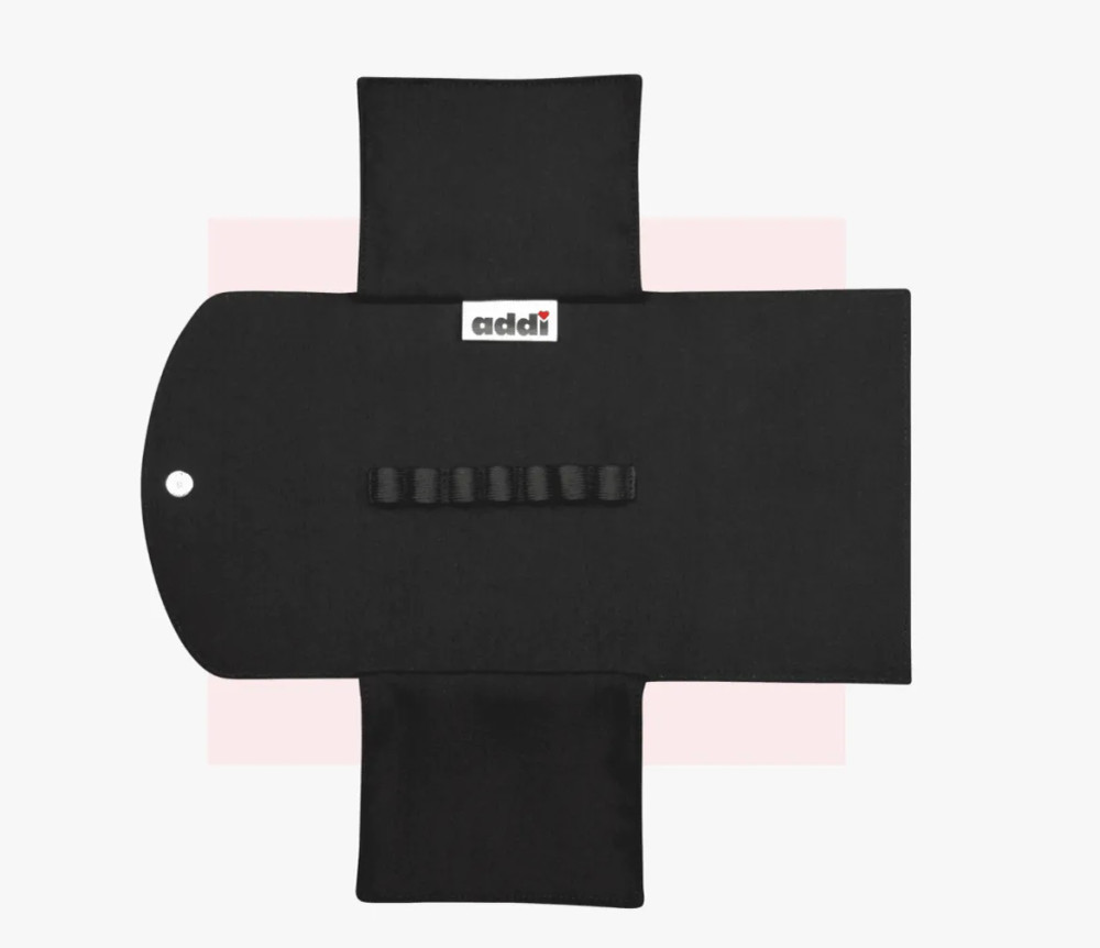 Чехол для крючков для вязания с эргономичной ручкой Addi Swing