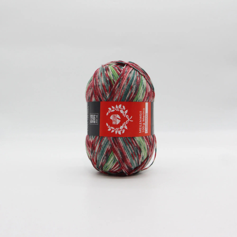 Lana Grossa Meilenweit 100 Merino Christmas