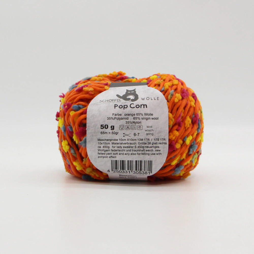 Pop Corn Schoppel c шерстью