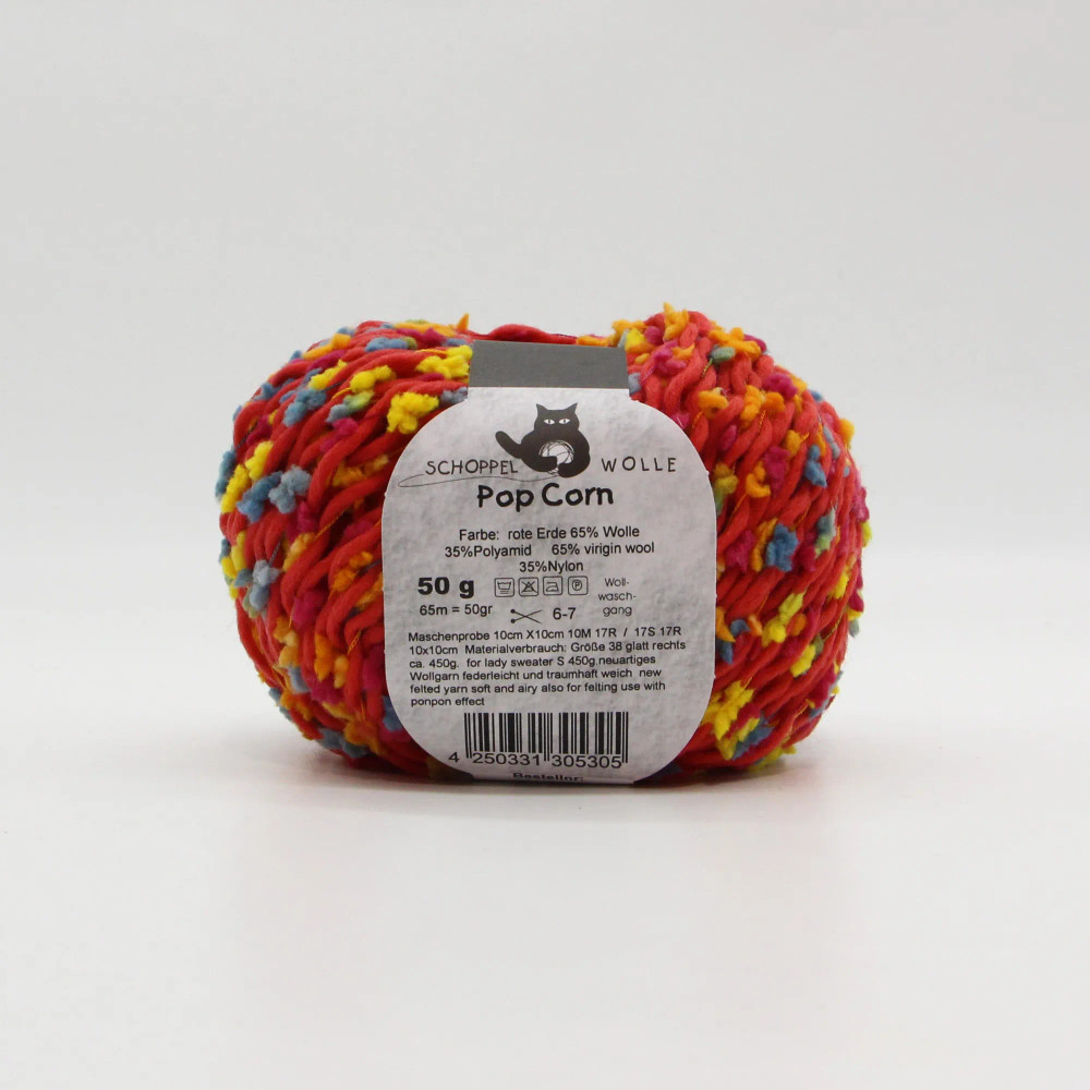 Pop Corn Schoppel c шерстью