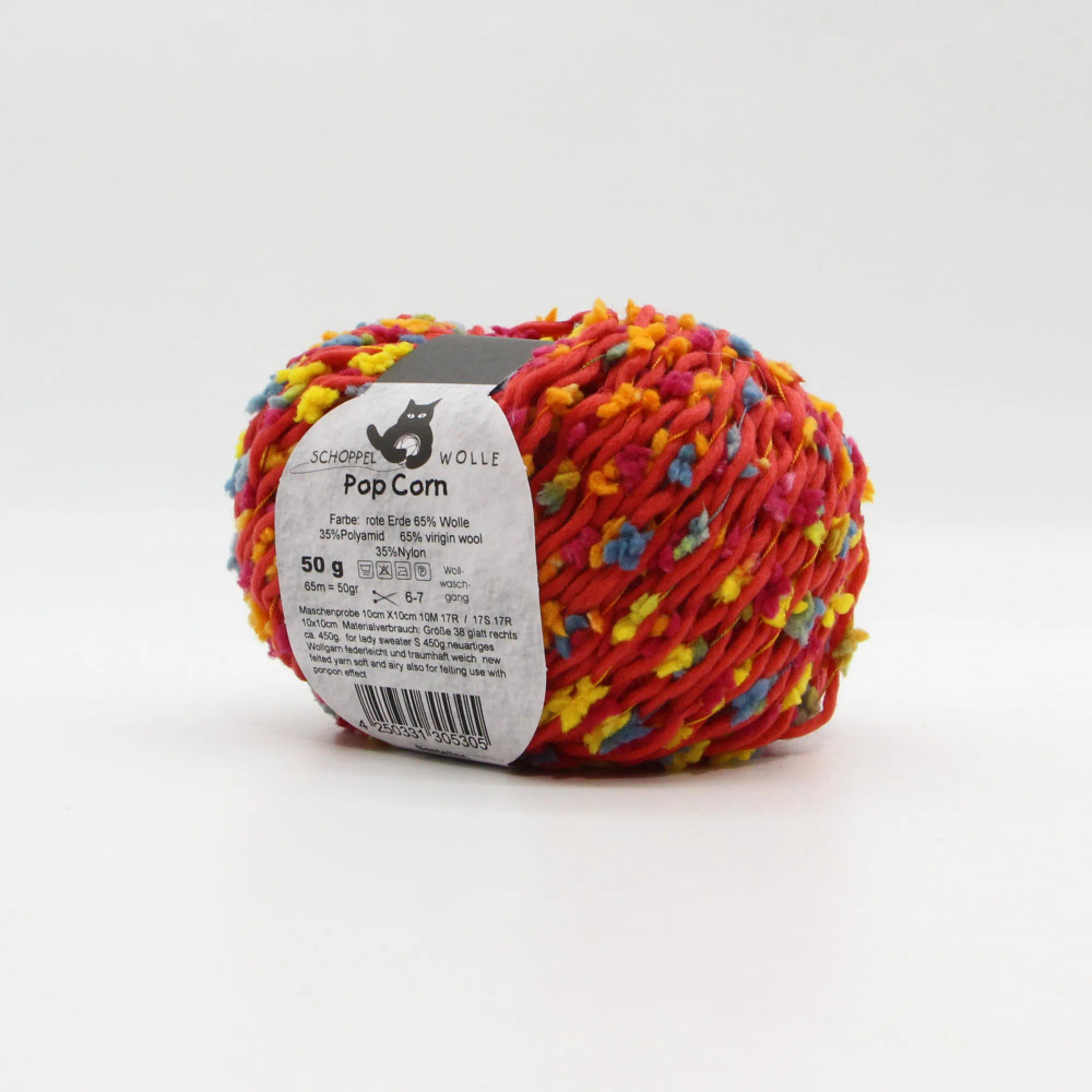 Pop Corn Schoppel c шерстью