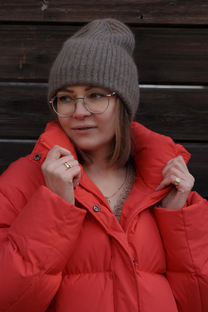 Описание для вязания шапки английской резинкой Cashmere_hat