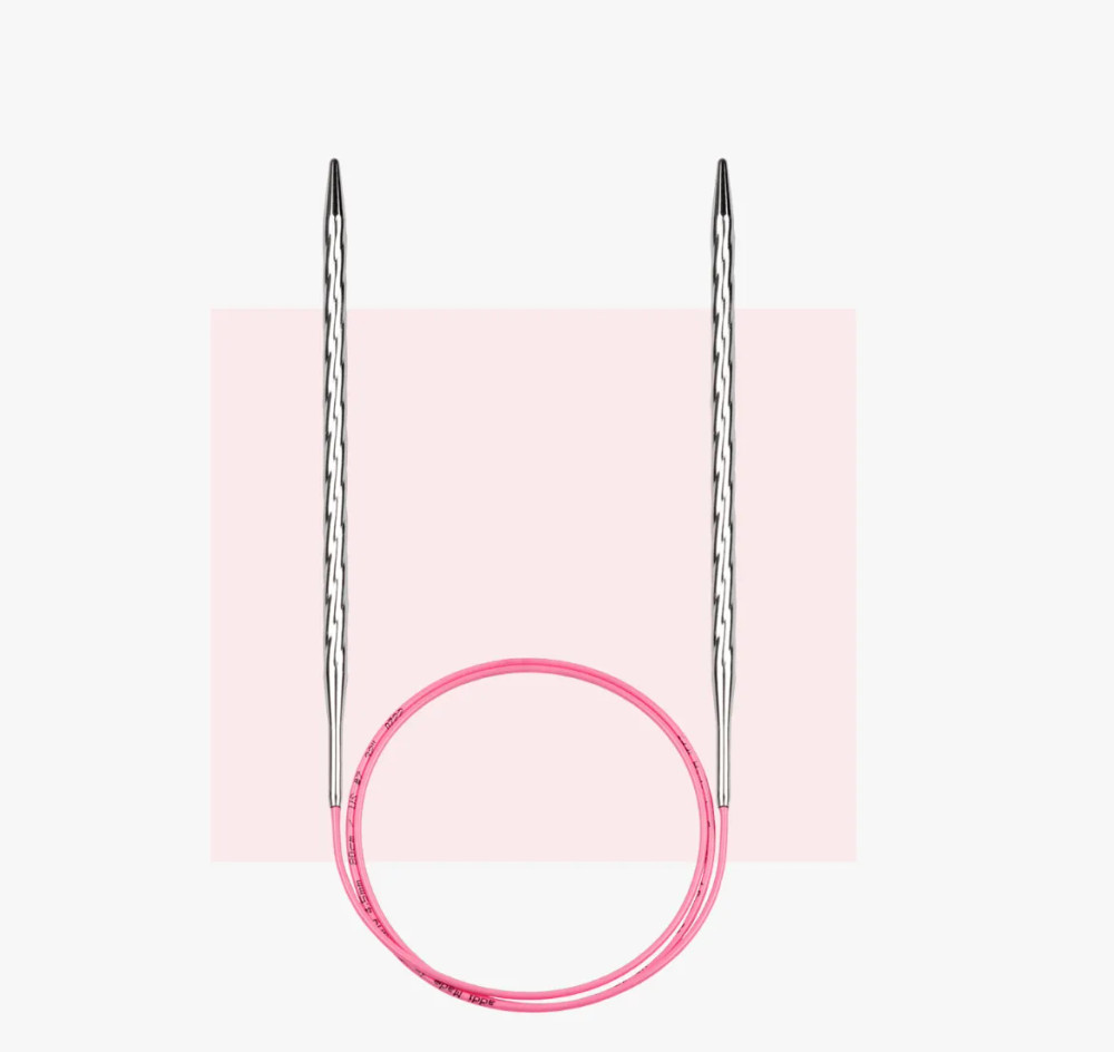 Спицы для вязания круговые Addi Unicorn металл 60 см