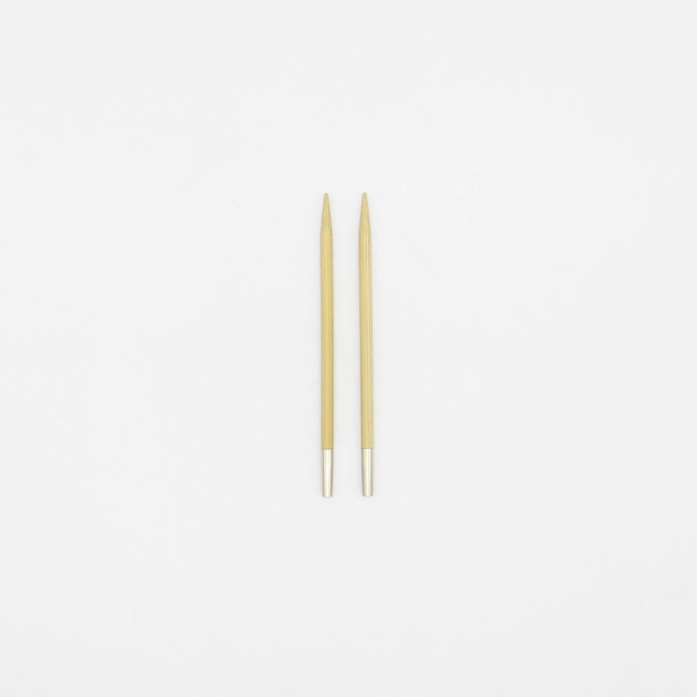 Спицы для вязания разъемные Tulip CarryC 9,5 см бамбук