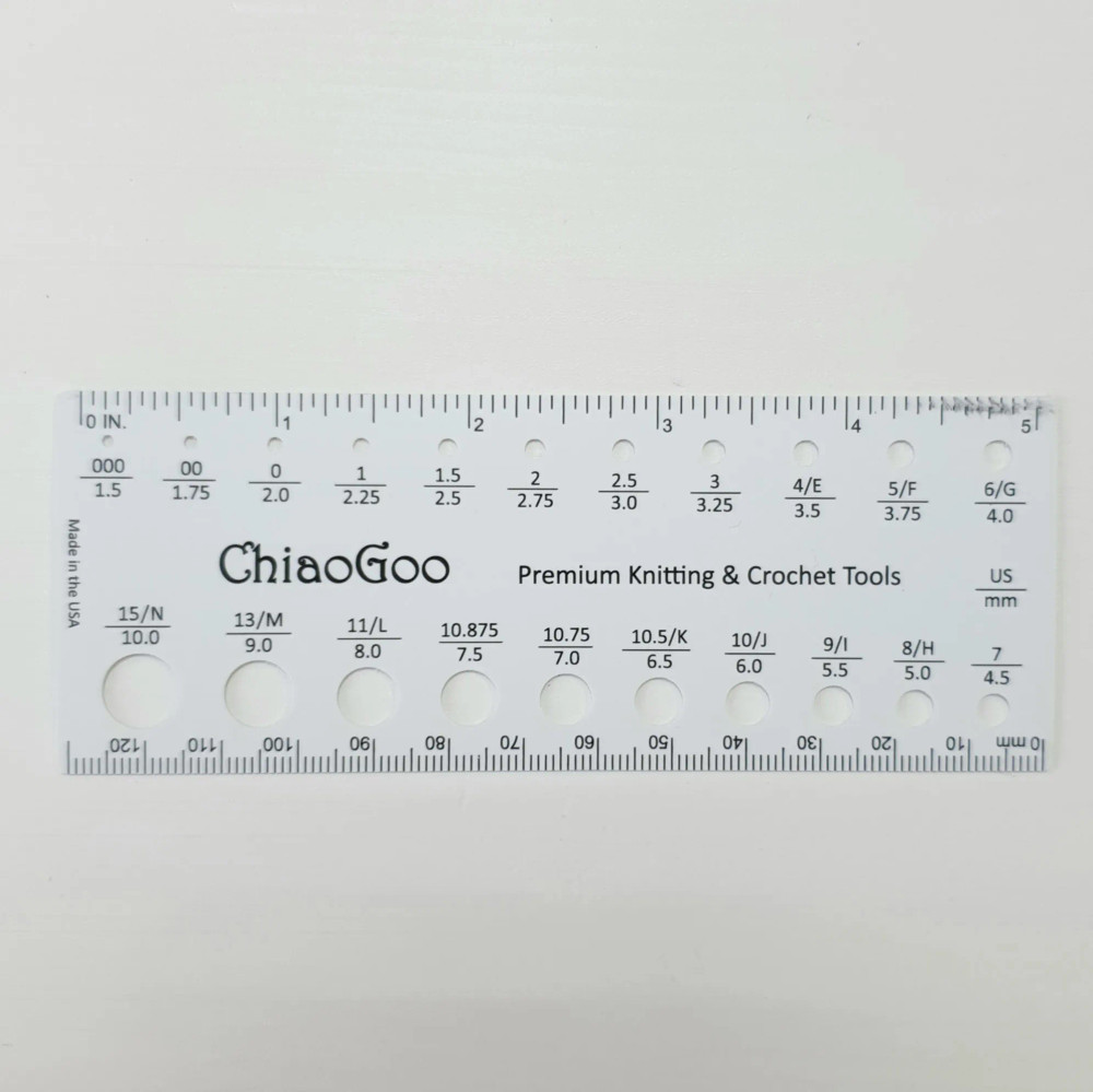 Линейка для определения размера спиц Chiaogoo