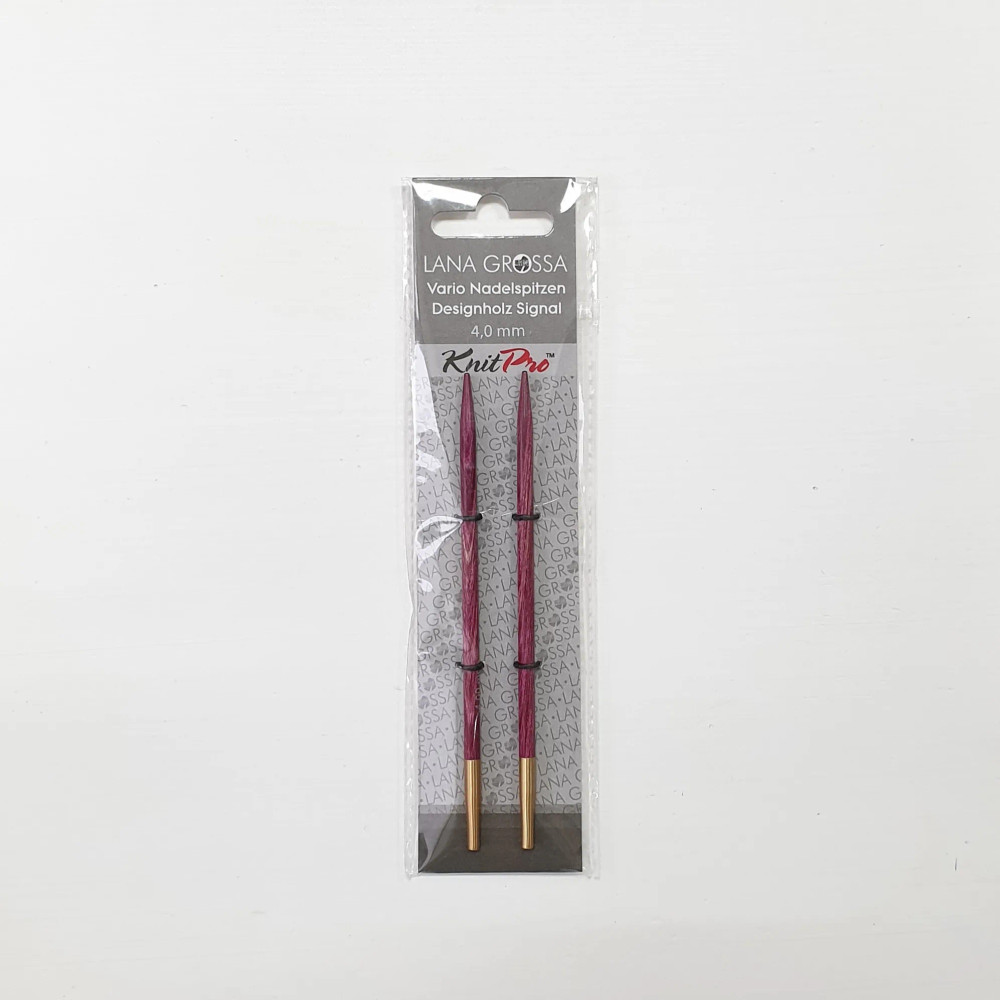 Спицы для вязания разъемные Lana Grossa Signal 11,5 см дерево