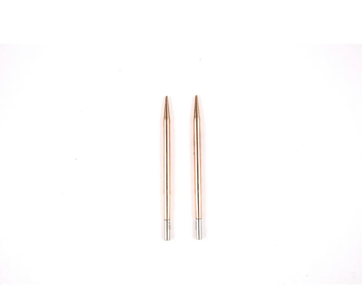 Спицы для вязания разъемные Lykke Cypra 7 см медь