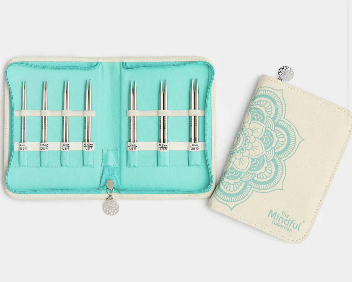 Набор съемных укороченных спиц "Kindness" Доброта Mindful 10см KnitPro