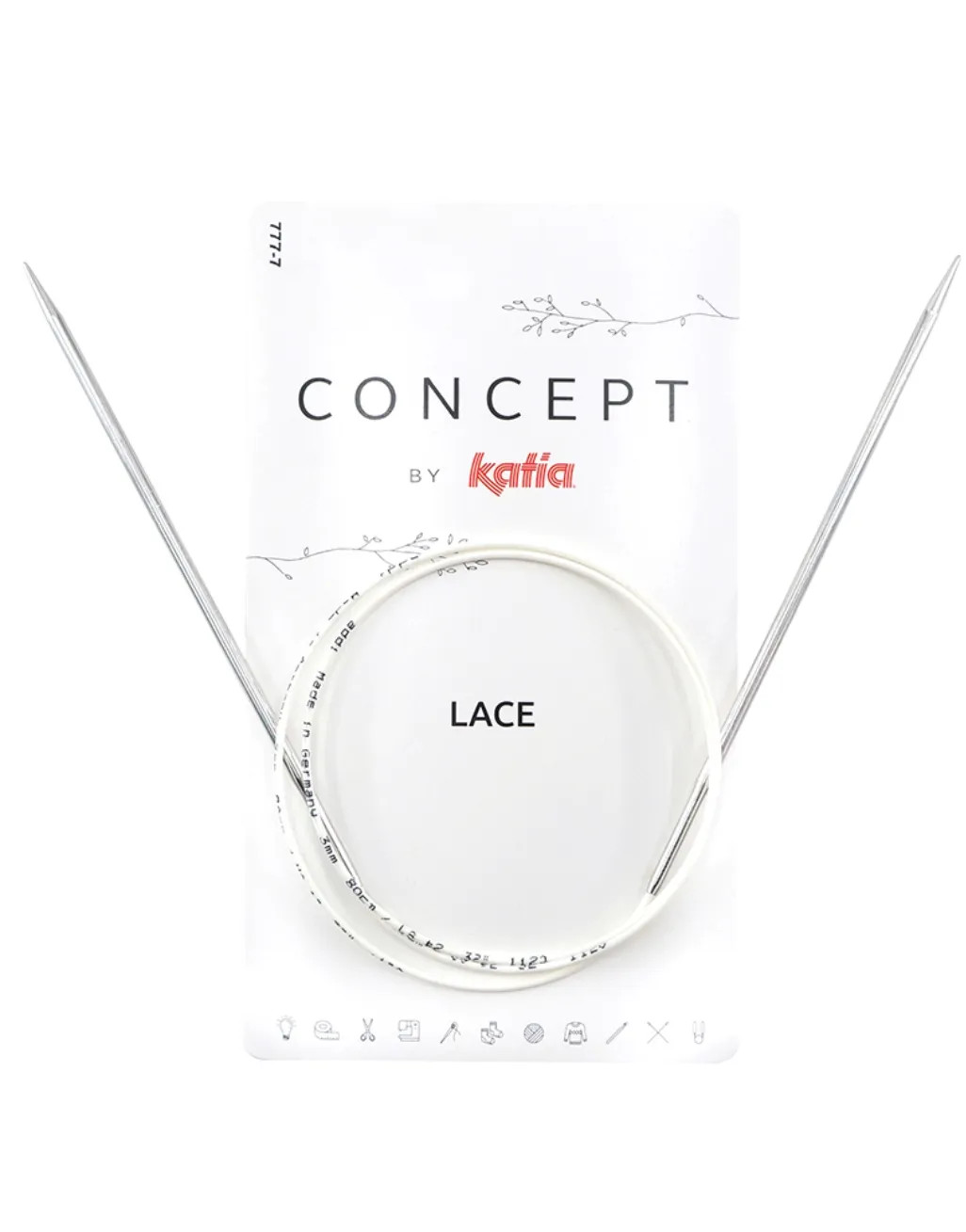 Спицы для вязания круговые Katia Lace 50см