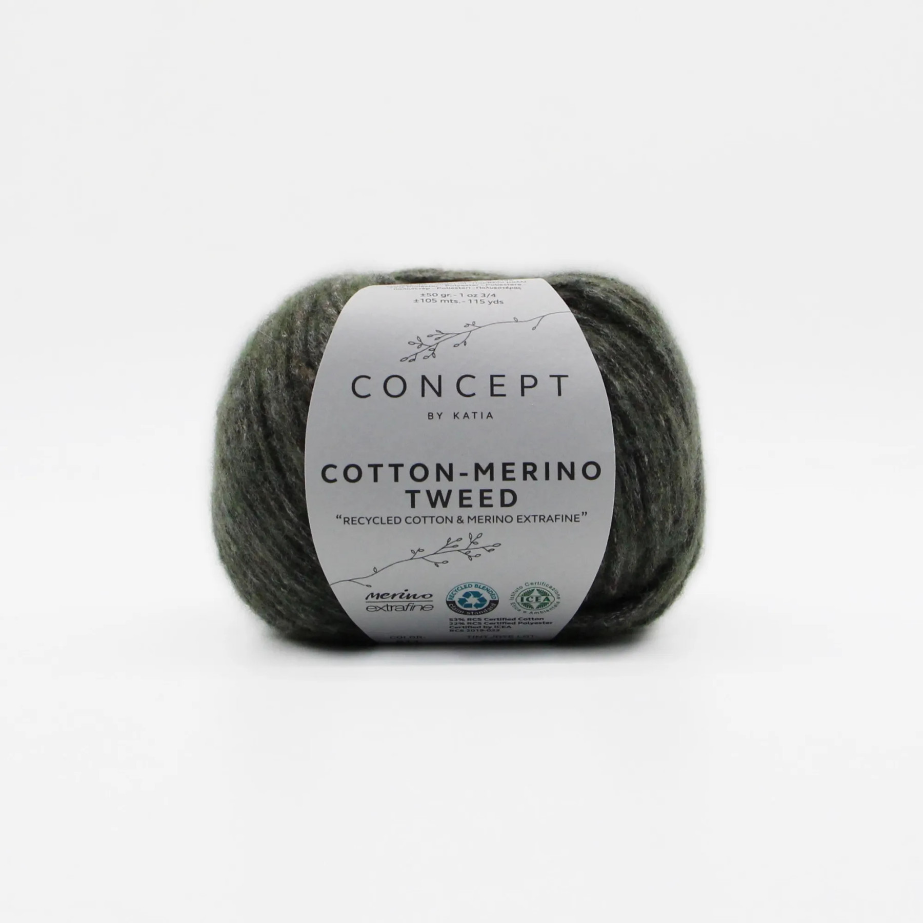 Katia Cotton-Merino Tweed