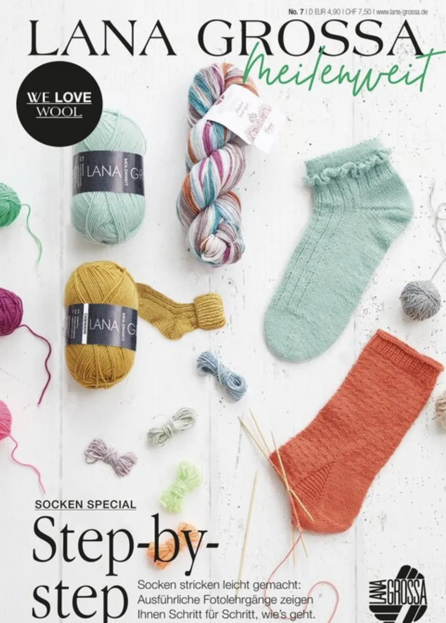 Журнал Meilenweit 7 Lana Grossa