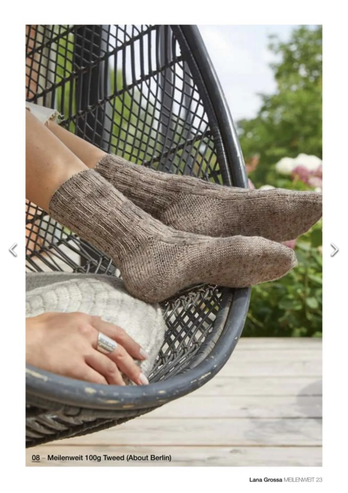 Журнал Meilenweit 7 Lana Grossa