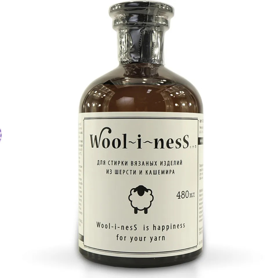 Средство Wool-I-ness для стирки изделий из шерсти и кашемира, 480мл