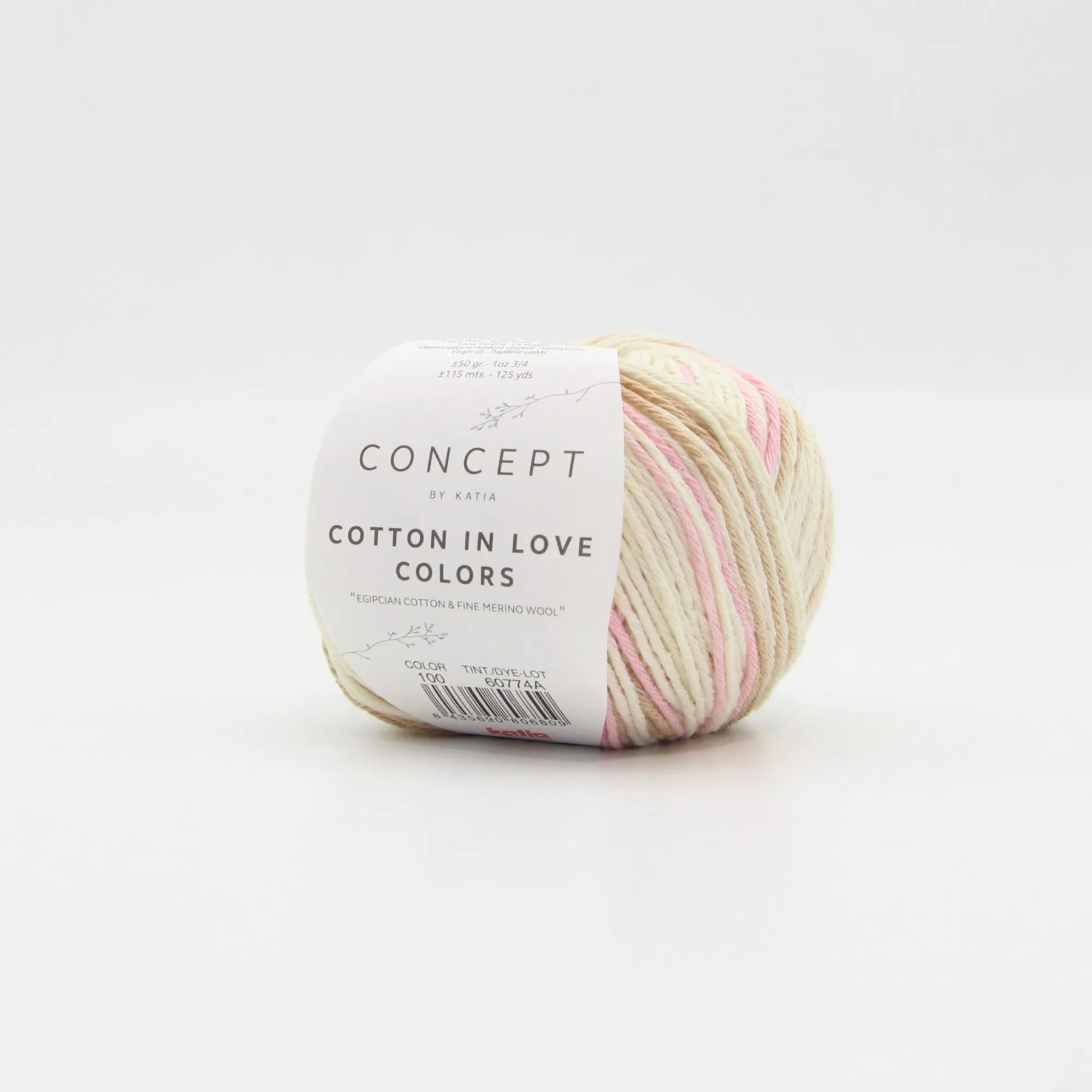 Katia Cotton in love colors