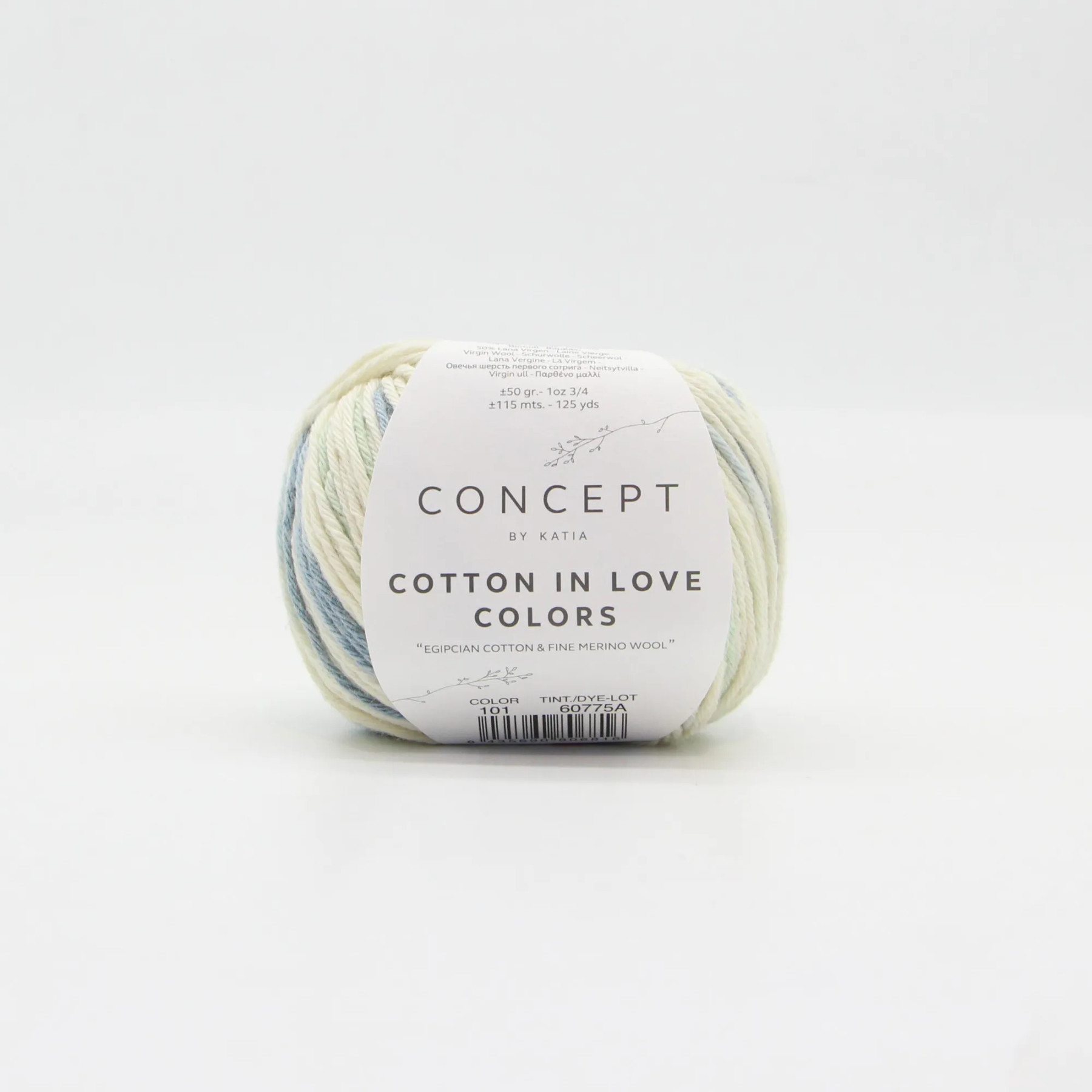 Katia Cotton in love colors