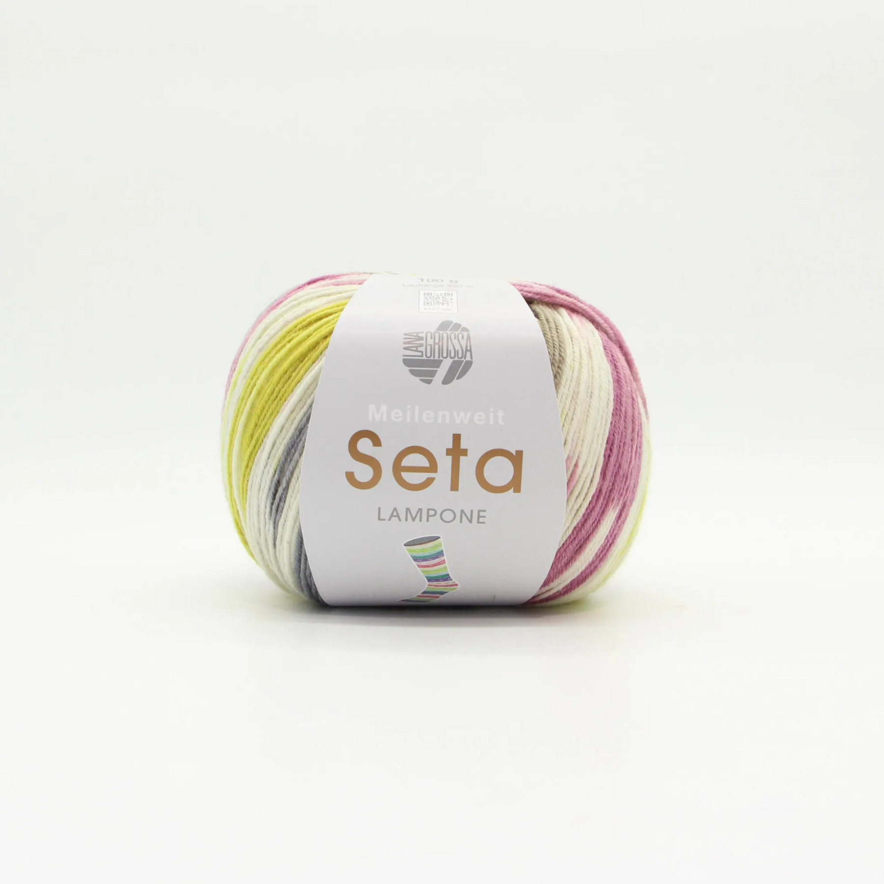 Lana Grossa Meilenweit Seta Lampone