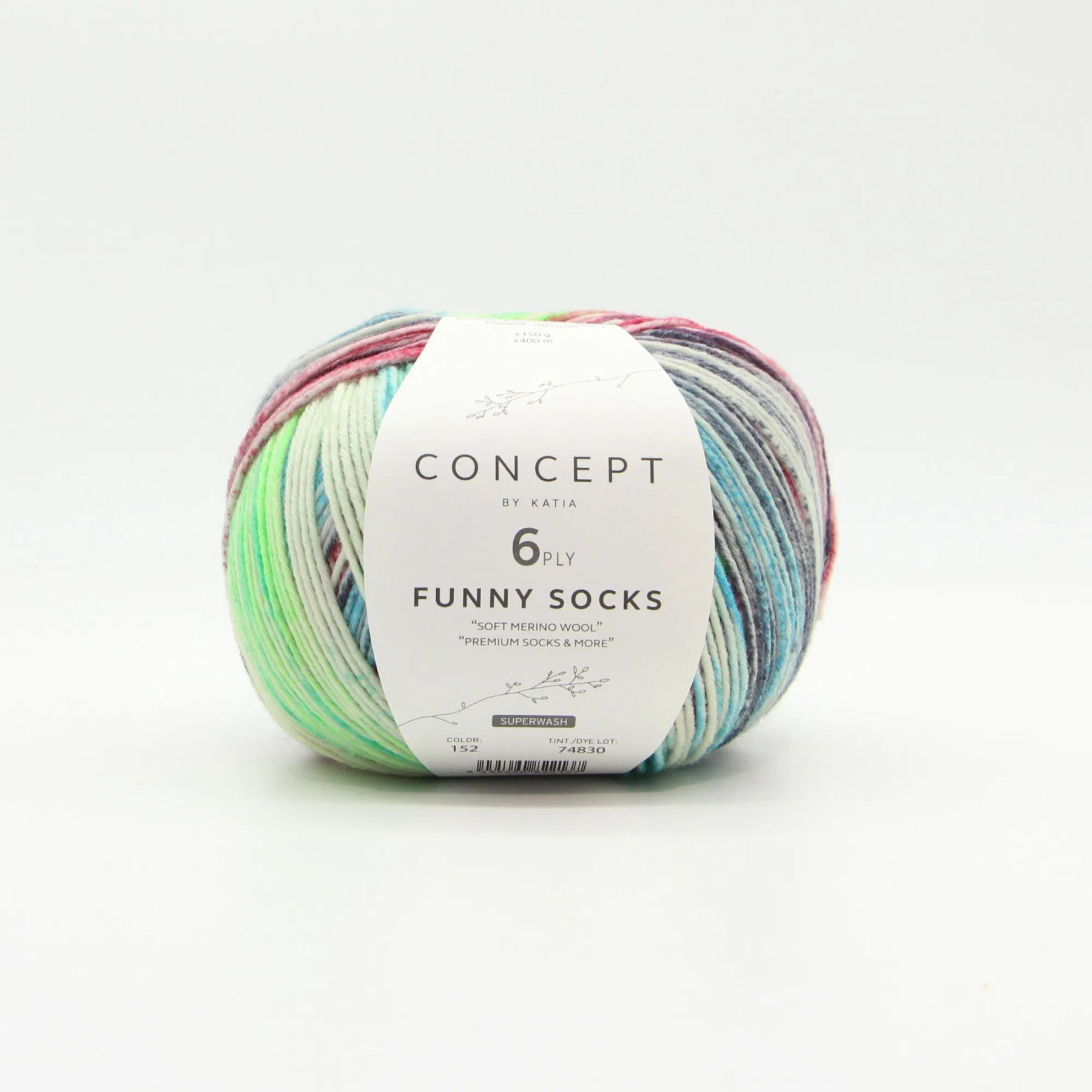 Katia Funny Sock 6-ply