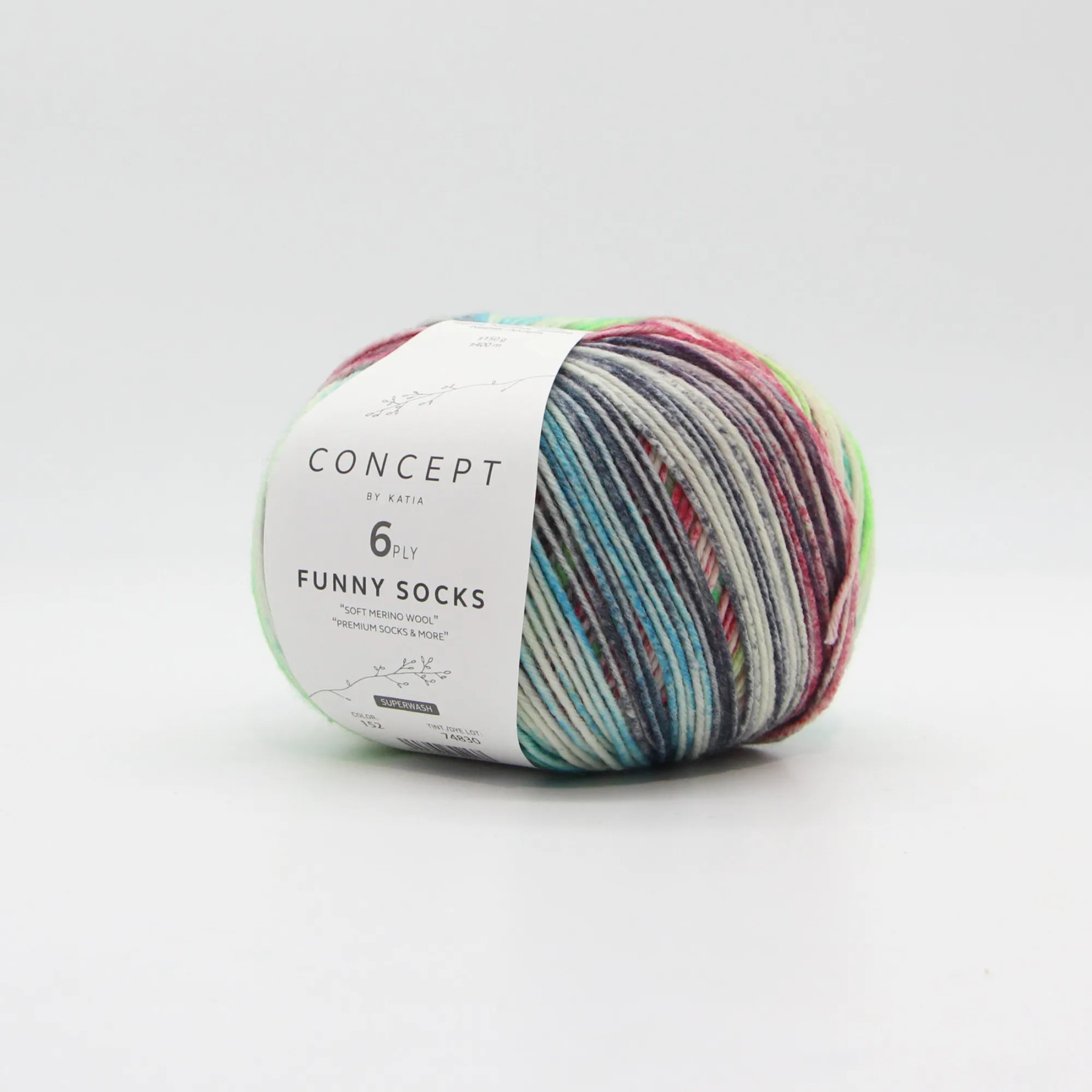 Katia Funny Sock 6-ply