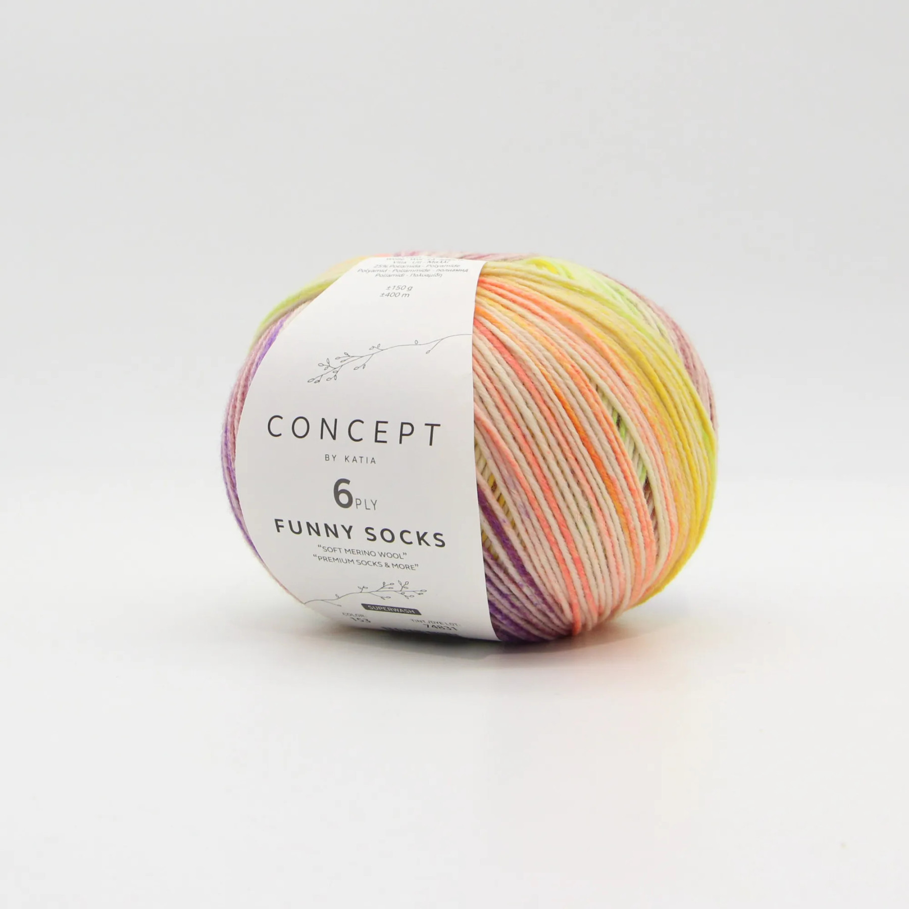 Katia Funny Sock 6-ply