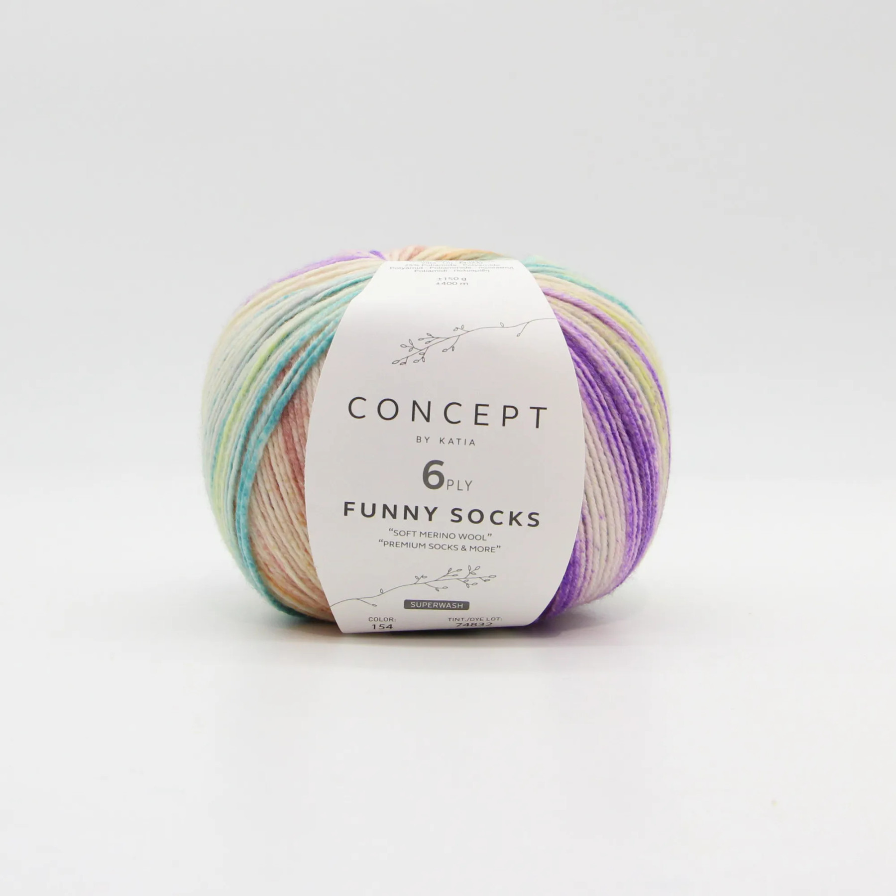 Katia Funny Sock 6-ply