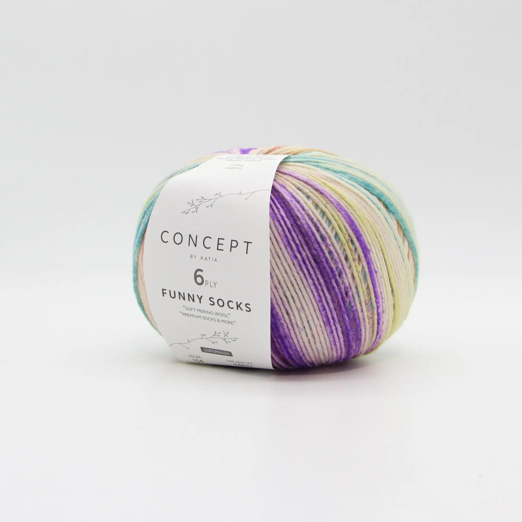 Katia Funny Sock 6-ply