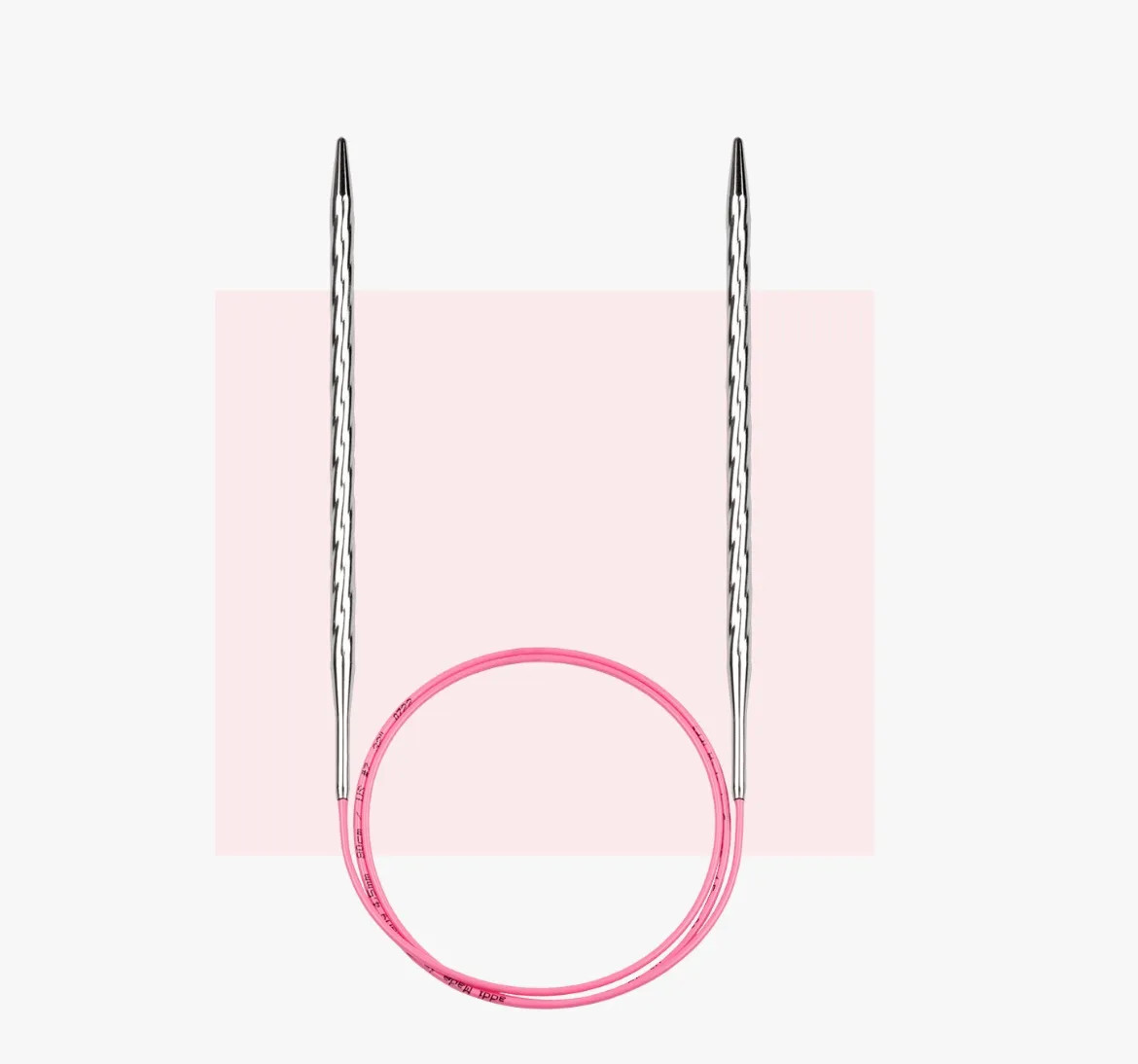 Спицы для вязания круговые Addi Unicorn металл 150 см