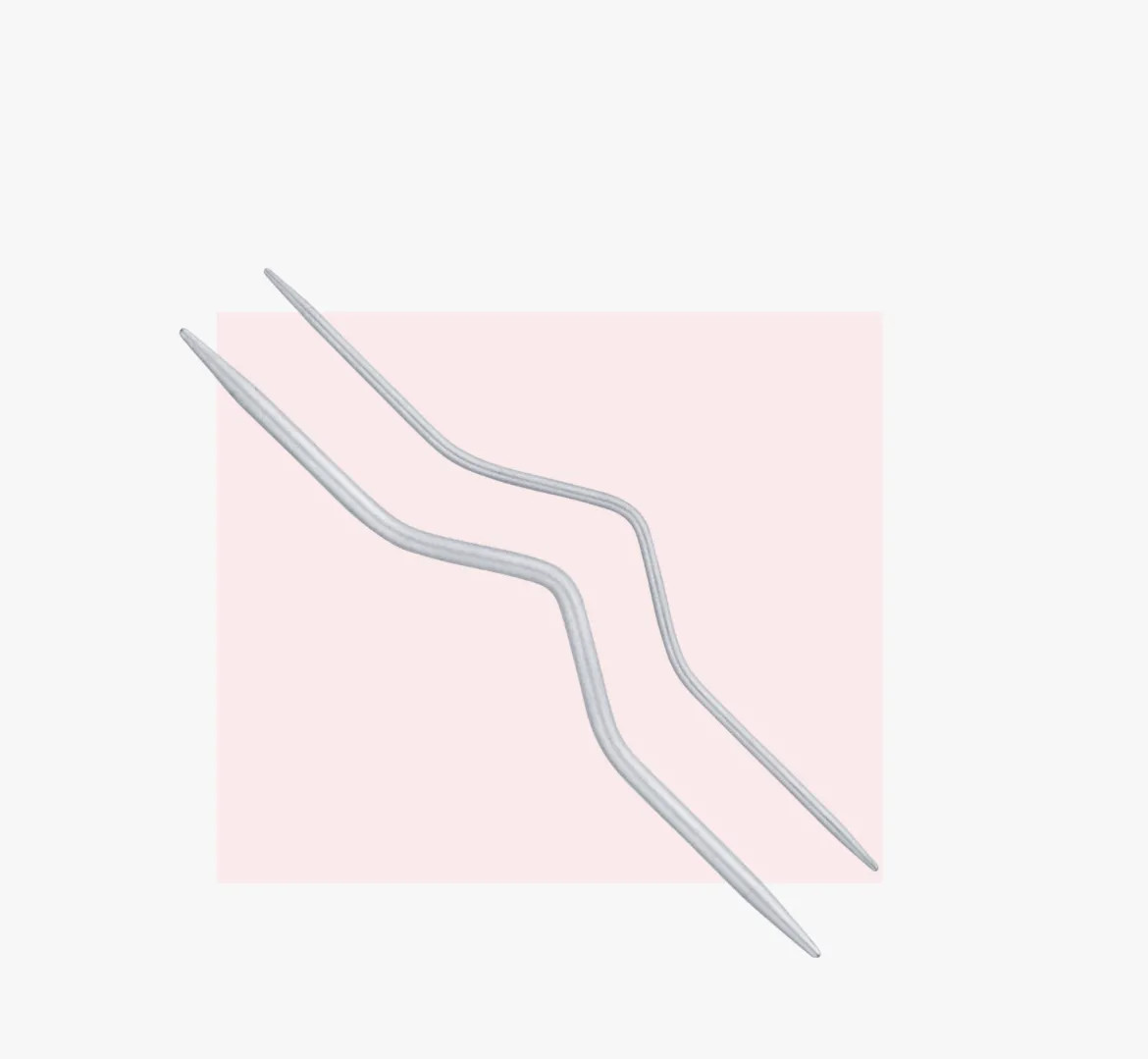 Спицы для вязания кос и жгутов металл