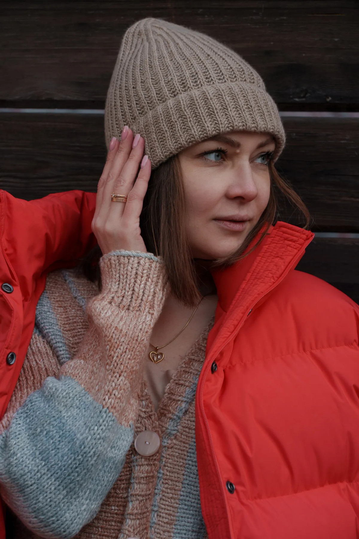 Описание для вязания шапки английской резинкой Cashmere_hat